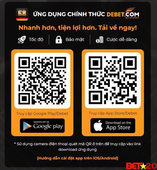 Quét mã QR tải app