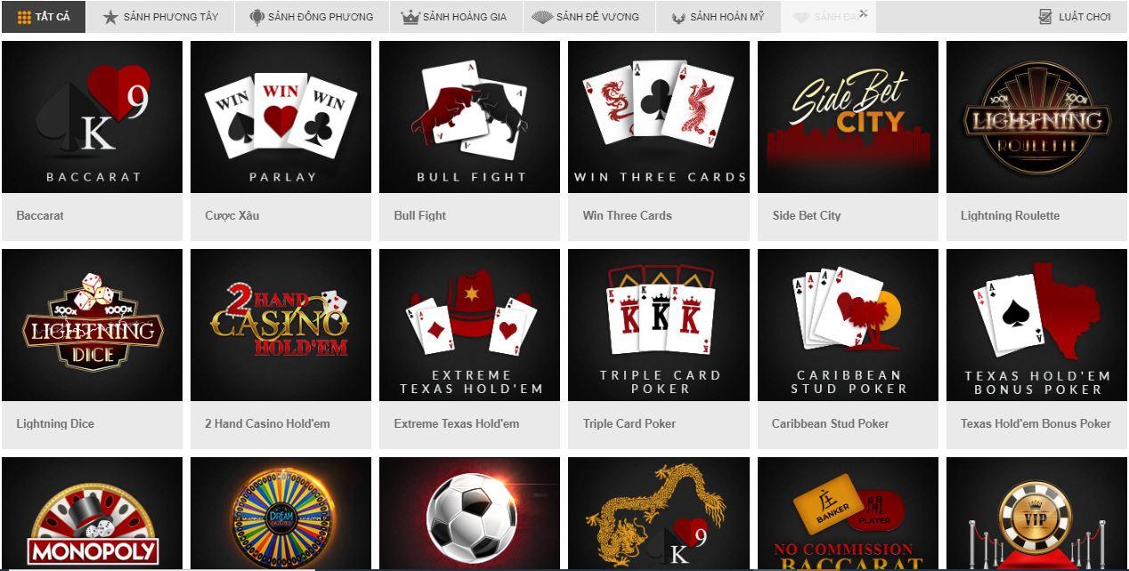 các trò casino tại 188bet mà bạn nên tham gia