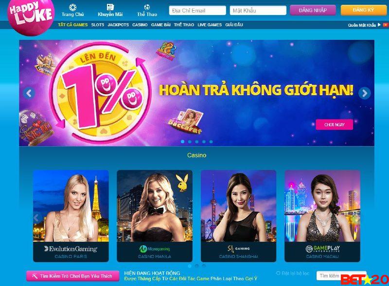 nhà cái happyluke