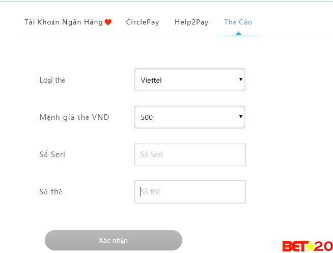 nạp tiền bằng thẻ cào nhà cái letou
