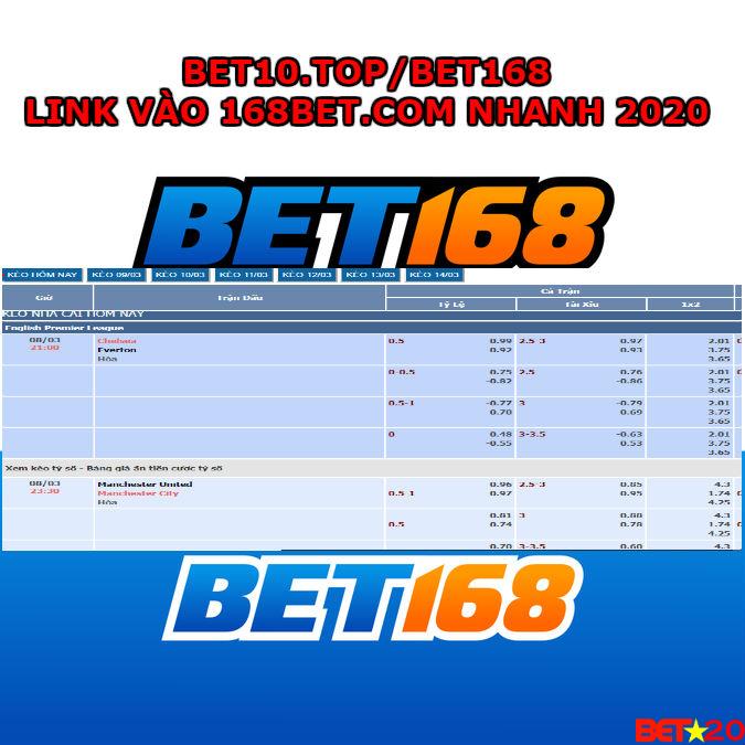 BET168 link vao nhanh 2020