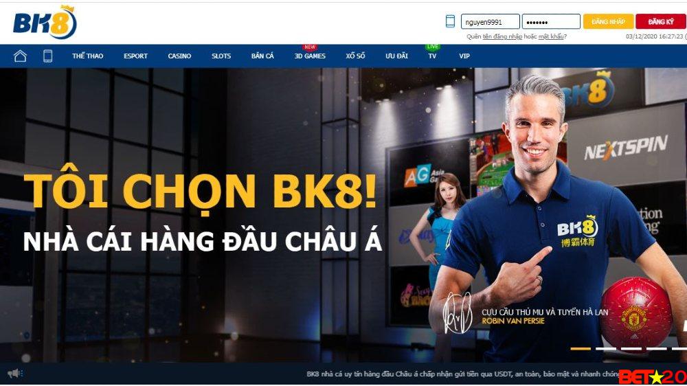 cá độ bóng đá hàng đầu bk8
