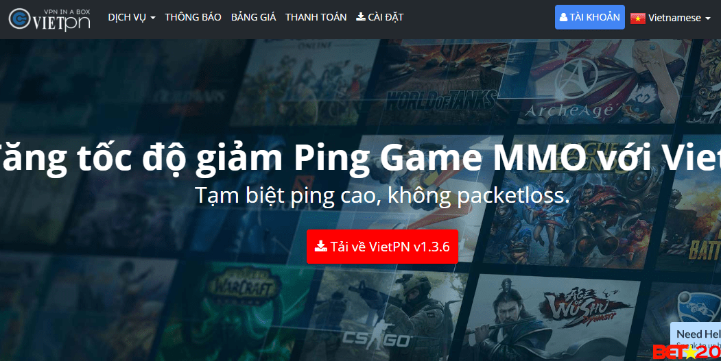 vpn viet nam truy cap nha cai