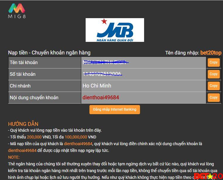 cách nạp tiền ld789 năm 2020 ra sao