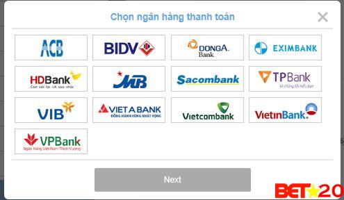 ngân hàng kubet hỗ trợ