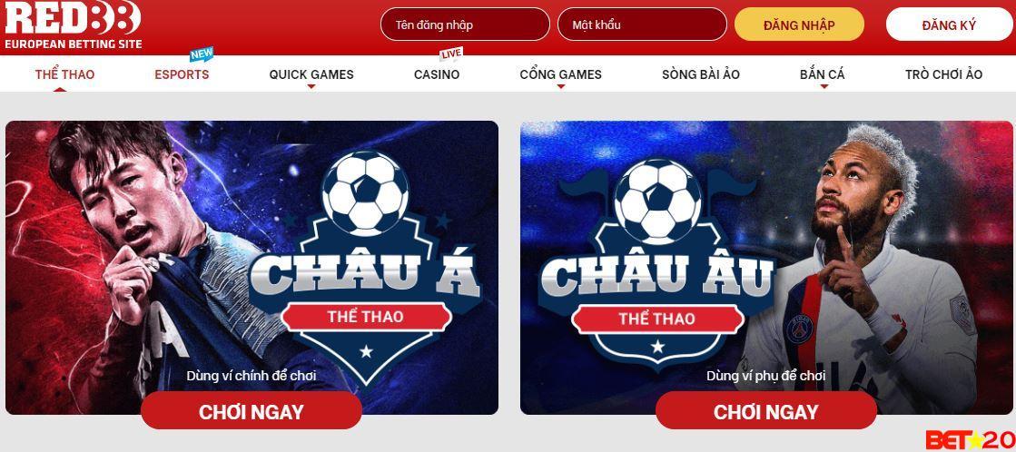 cuoc thể thao tại red88