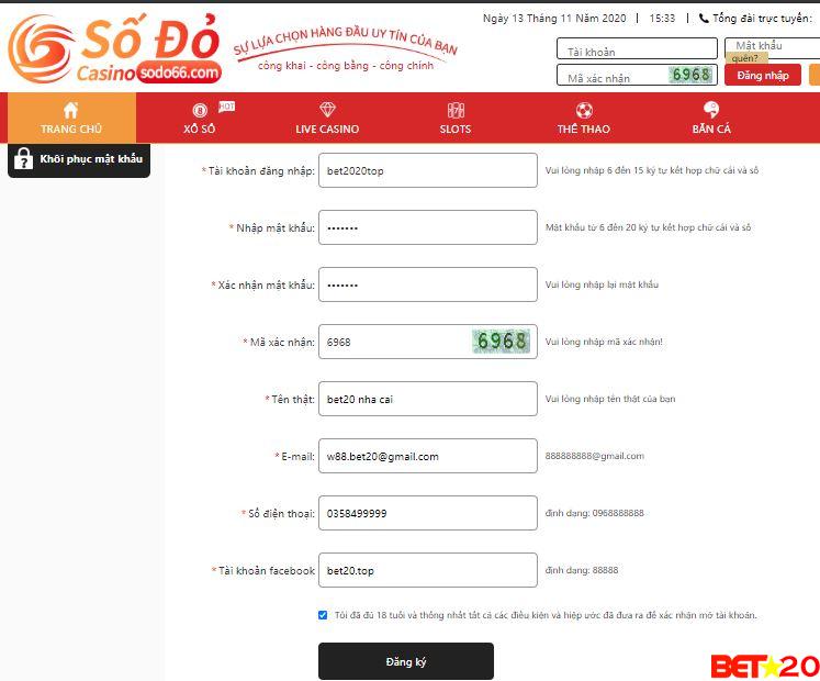 cách đăng ký sodo66