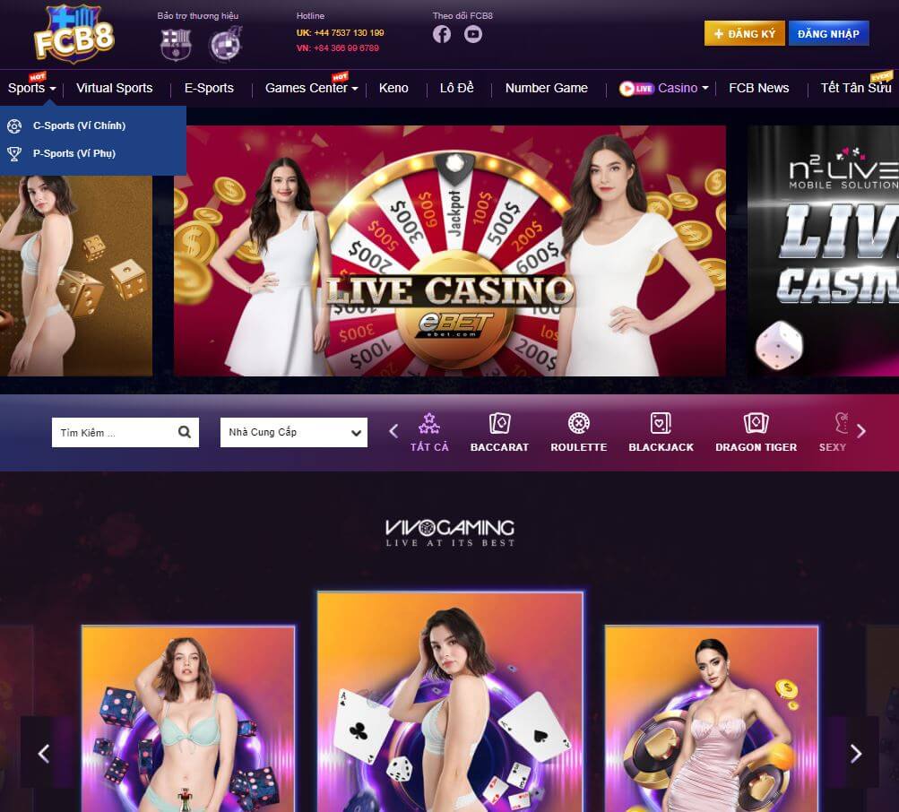 casino trực tuyến fcb88