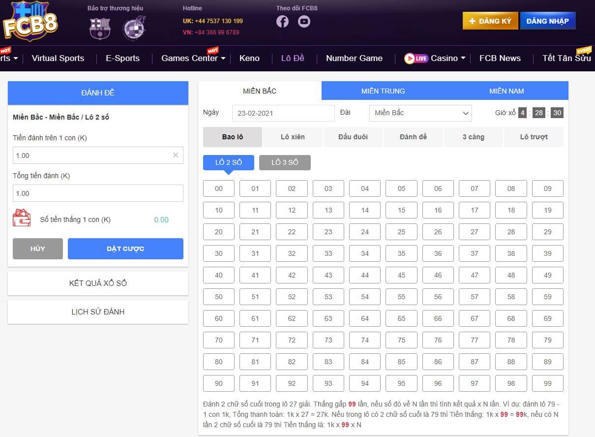 lô đề fcb88