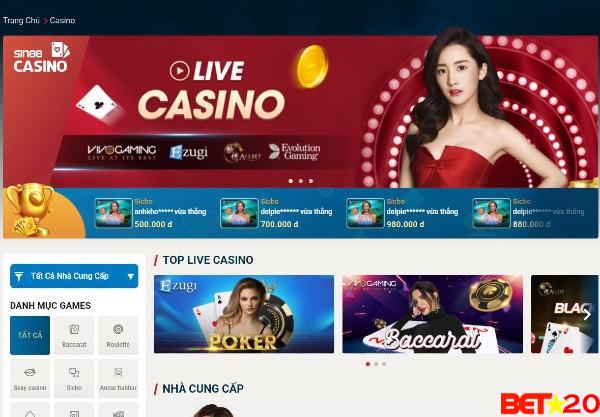 casino trực tuyến sin88
