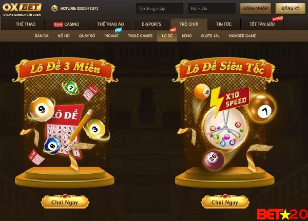 lô đề oxbet