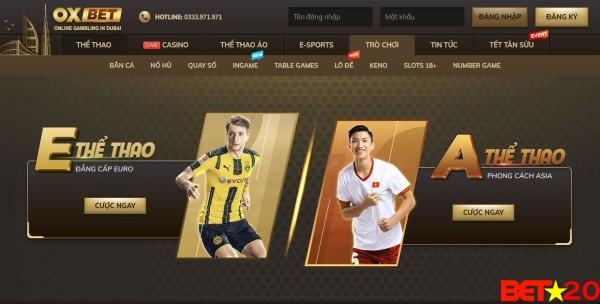 thể thao oxbet