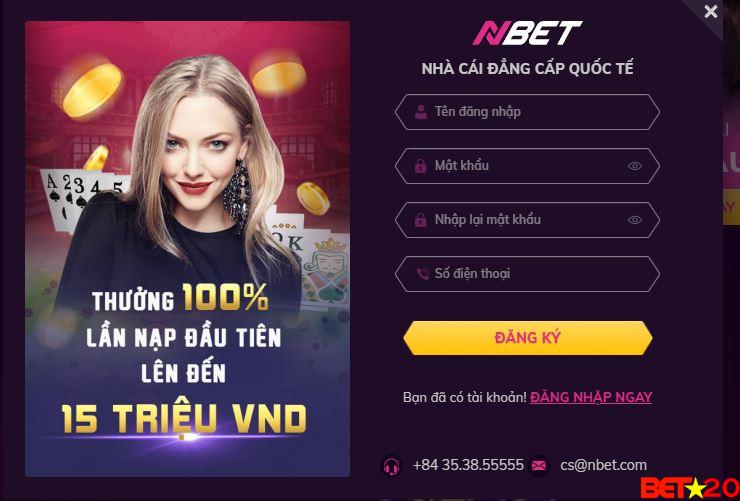 đăng ký nbet