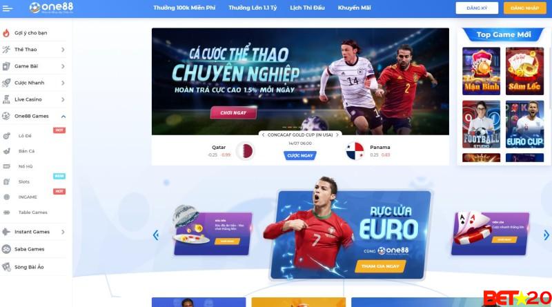 trang chủ nhà cái one88