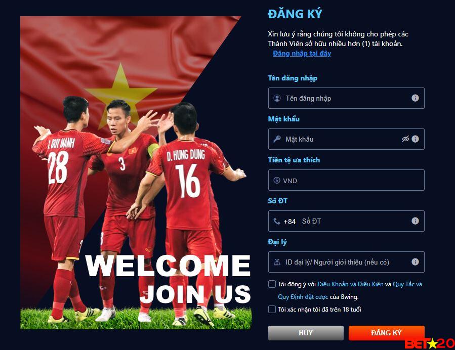 đăng ký bwing có khó không