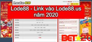 lode88 link vao lode88 năm 2020